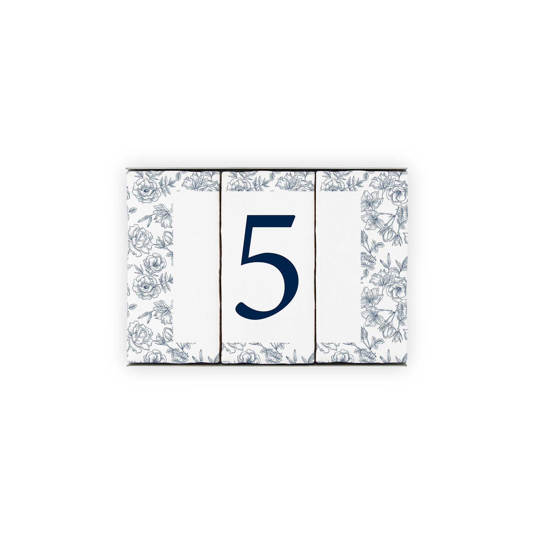 Three Tile - Single House Number
